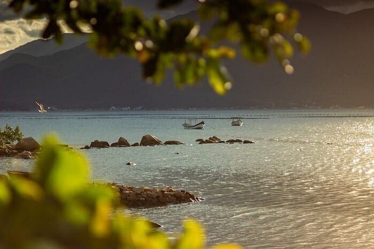 Casa super espaçosa com vista linda para o mar.